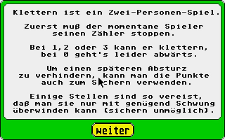 Klettern atari screenshot